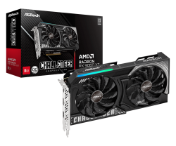 ASRock RX 9060 XT Challenger OC 8GB -ASR-90-GA5TZZ-00UANF