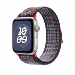 APPLE MXU43FE/A 46mm Blue/Red Nike Sport Loop