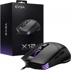 EVGA X12 Mouse (16K DPI, 8K polling rate) - Black EVGA-905-W