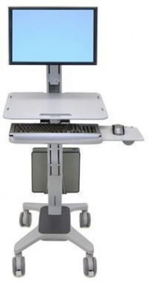 Ergotron 24-198-055 WorkFit-C, Single LD Sit-Stand Workstati