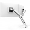 Ergotron 45-518-216 MXV Desk Dual Monitor Arm, white MXV  DE
