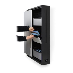Ergotron DM12-1006-5 Zip12 Charging Wall Cabinet, CN