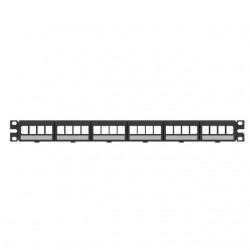 Panduit NKFPL24 Modular Patch Panel, Faceplate with Label, F