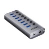 Unitek H1314A01-UK 7Port USB 5Gbps Charging Hub with On/Off 