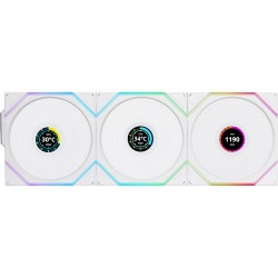 Lian Li 12TLLCD1W3W LIAN LI UNI FAN TL Wireless LCD 120-3 Pa