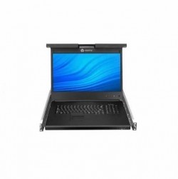 Vertiv CLRA19KMM16D 18.5" LCD Tray, 16 Ports IP-KVM, 16 IQ M