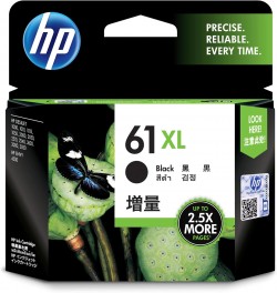 HP 61XL Black Ink Cartridge CH563WA