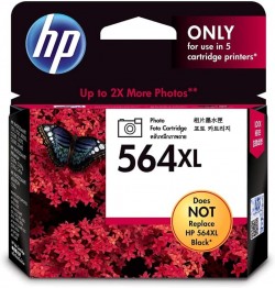HP 564xl Photo Black Ink Cartridge CB322WA