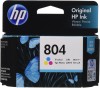 HP 804 Tri-color Original Ink Cartridge T6N09AA