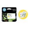 HP 915XL Yellow Original Ink Cartridge 3YM21AA