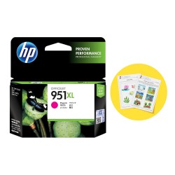 HP 951XL Magenta Officejet Ink Cartridge CN047AA