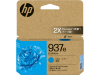 HP 937e EvoMore Cyan Original Ink Crtg 4S6W6NA