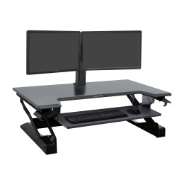 Ergotron 33-406-085 Stand, WorkFit-TL, Ergotron Black