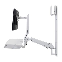 Ergotron 45-594-216 SV COMBO ARM, WORKSURFACE, PRE-CONFIGURA