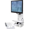 Ergotron 61-080-062 PATIENT ROOM, VL18 STS WM, BRIGHT WHITE