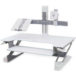 Ergotron 97-933-062 WorkFit LCD & Laptop? Kit, White
