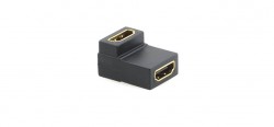 KRAMER AD-HF/HF/RA ADAPTOR HDMI FEMALE TO HDMI MALE 90 degre