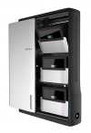 Ergotron DM12-1006-3 Zip12 Charging Wall Cabinet, UK/IE/SG/H