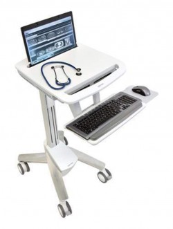 Ergotron SV40-6100-0 StyleView EMR Laptop Cart, SV40