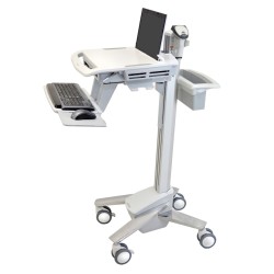 Ergotron SV41-6300-0 StyleVIew EMR Cart with LCD Pivot