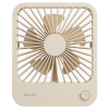 JISULIFE FA26A-BROWN TableFan Life1(2000mAh) POWERBANK OUTPU