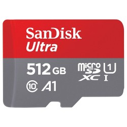 SanDisk SDSQUAC-512G-GN6MN  Ultra microSDXC, SQUAC 512GB, A1