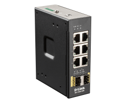 D-LINK DIS-100G-8SW         6-port 1GBASE-T and 2-port SFP D