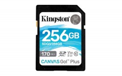 Kingston SDG3/256GB  Canvas Go Plus 256GB UHS-I, U3, V30, R1