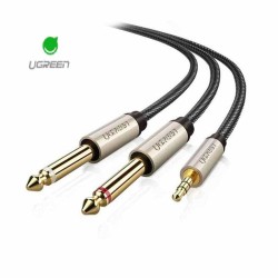 UGREEN AV126-10619 6.3mm Mono Cable, 1/4 inch to 1/8 inch 3.