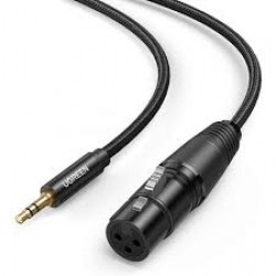 UGREEN AV182-20244 3.5 Male To XLR Female Cable, 2m