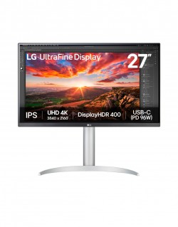 LG 27UP850K-W UHD 4K IPS HDR400 DP USB-C HAS SPK