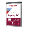 Toshiba HDWL110UZSVA 2.5 L200 Mobile 1TB 5400rpm 7mm 8MB