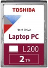Toshiba HDWL120UZSVA 2.5 L200 Mobile 2TB 5400rpm 9.5mm 128MB