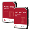 WD Red Pro 3.5" 8TB NAS HDD 256MB 7200RPM SATA WD8005FFBX