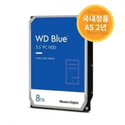 WD Blue 3.5" 8TB PC Desktop HDD 256MB 5640RPM SATA WD80EAAZ