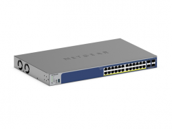 NETGEAR GS728TXP-300PES 24P GE POE+ SMART SWTH W/10G SFP+