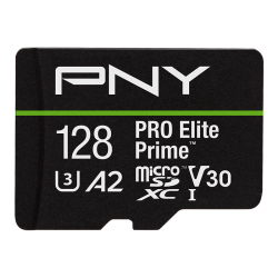 PNY Micro SD Pro Elite U3/A2/V30 1TB  (Class 10, UHS-I, U3, 