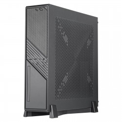 Silverstone SST-ML12B Slim & Compact Mini-ITX support ATX PS