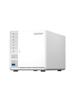 QNAP 3-Bay NAS with Intel Celeron CPU, 8GB Non-expandable RA