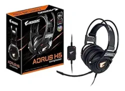 GIGABYTE AORUS H5 USB GAMING STEREO HEADSET with 50mm Beryll