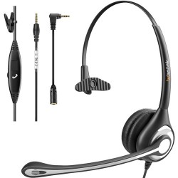Cisco CP-HS-W-531-RJ= Headset 531 Wired Single + QD RJ Heads