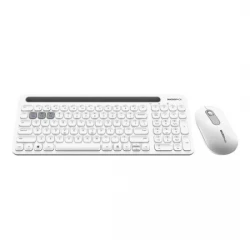 MicroPack iFree Lite 2 Wireless Combo - White KM-237W-EN-WH