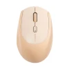 MicroPack Speedy Slient 2 Dual Modes Wireless Mouse - Cream 