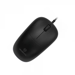 MicroPack Essential Wired Optical Mouse - Black M-105-BK