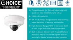 BOSCH Micro dome 2MP HDR 137° NUV-3702-F02 Day/Night