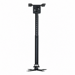 Black Universal Projector Ceiling Mount 950–1550mm – 718-4