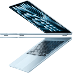 Apple MW0W3ZP/A 13-inch MacBook Air: Apple M4 chip with 10-c