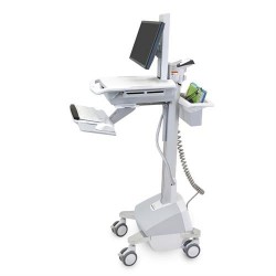 Ergotron SV42-6302-4 StyleView? Cart with LCD Pivot, LiFe Po