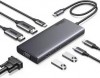 UGREEN CM639-35588 Revodok 8 in 1 USB C Hub Triple Display D