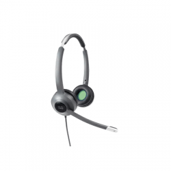 Cisco CP-HS-W-522-USB= Headset 522 Wired Dual 3.5mm + USBA H